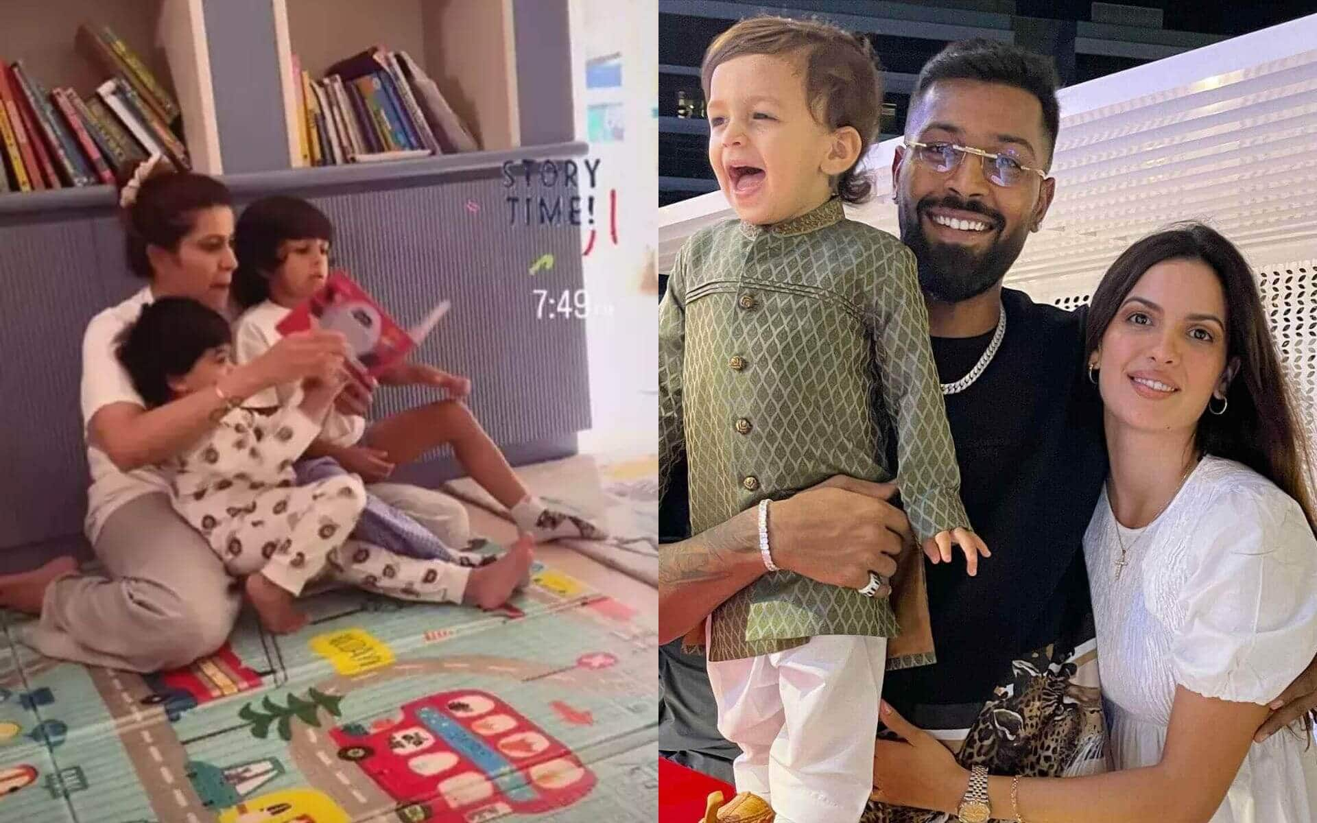 Natasa, Hardik Pandya Meet Again; Ex-Wife Drops Their Son Agastya At MI Captain's Home